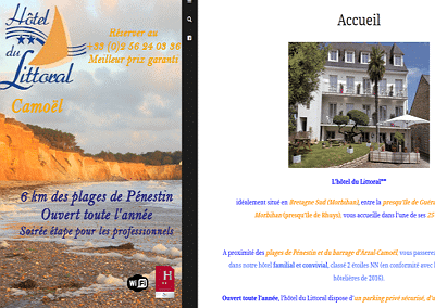 Hôtel du Littoral – Hôtel proche de Pénestin – Morbihan