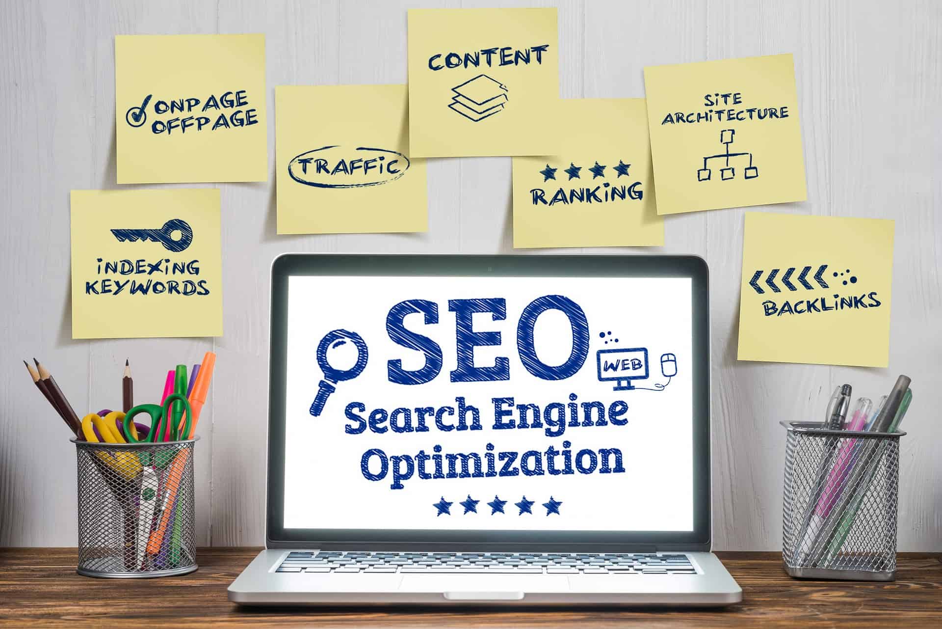 seo structure site web internet indexation contenu plan de site backlinks